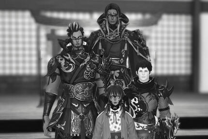 Hisui's family and friend (lover) Oboro